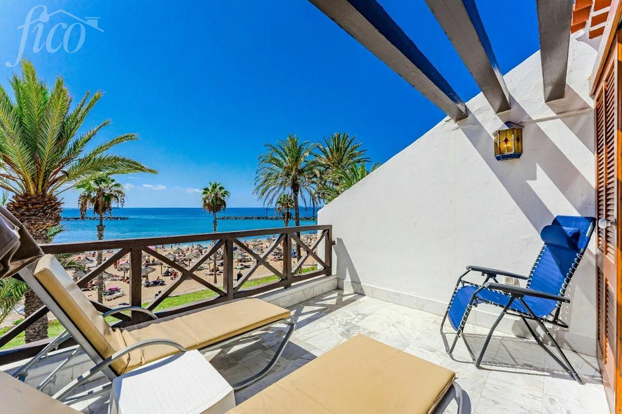 Zahraniční nemovitosti Luxusní duplexový apartmán přímo u pláže v Parque Santiago III - Tenerife - Playa de Las Américas